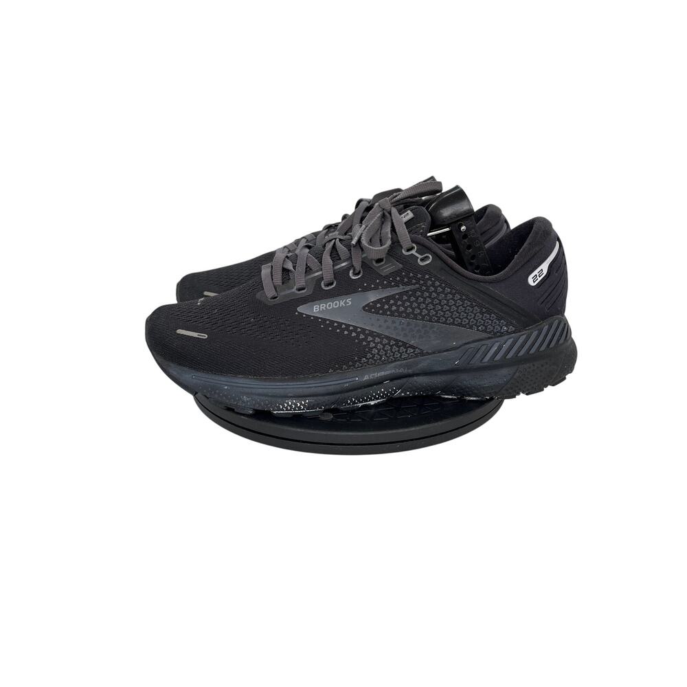 Mens Brooks Adrenaline GTS 22 Running Shoes Size 10 Black